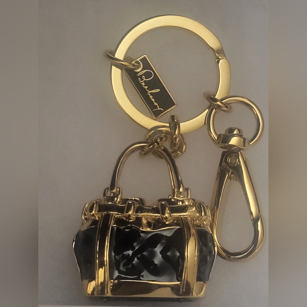 BURBERRY BAG NWOT KEYCHAIN PURSE CHARM